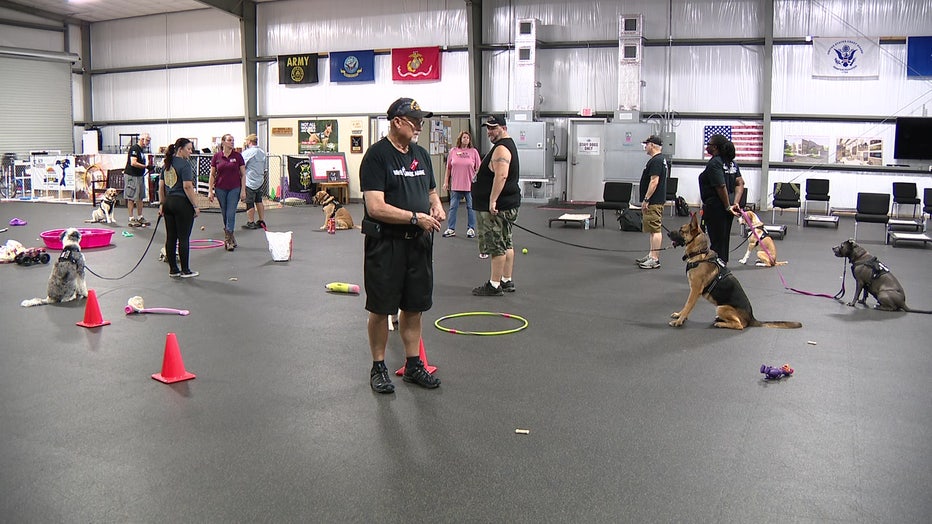 K9 Partners for Patriots serves veterans from Hillsborough, Pinellas, Pasco, and Hernando.