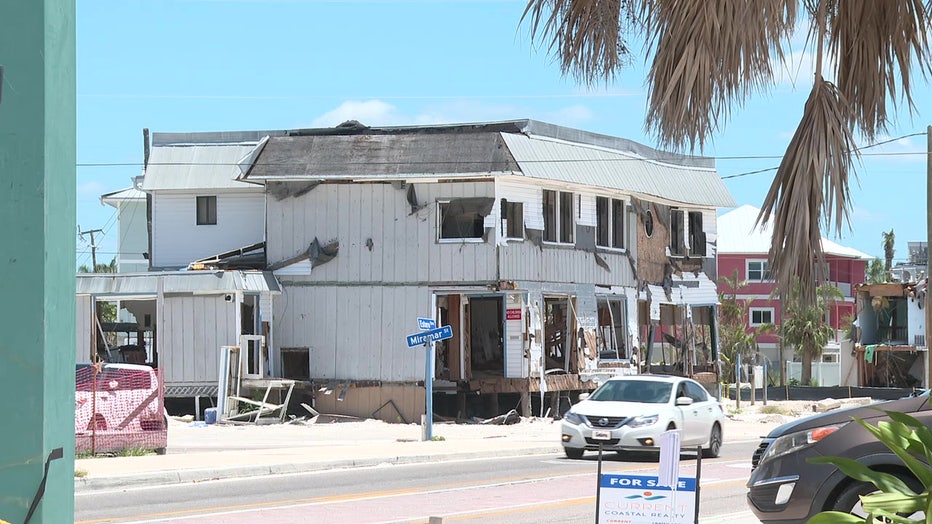 Ft. Myers is still rebuilding after Hurricane Ian destroyed many businesses and homes. 