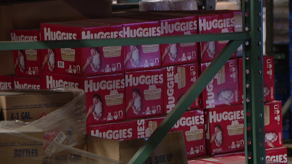 Some families are forced to skip meals so they are able to afford diapers.