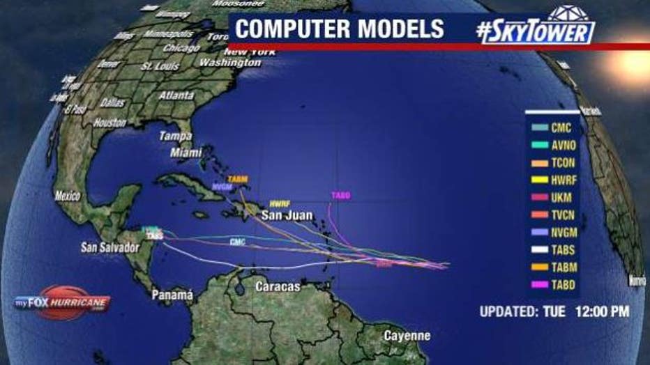 Tropical Storm Bret moves closer to Caribbean Sea, expected to ...