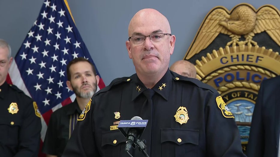 Lee Bercaw has been named as Tampa's next police chief.