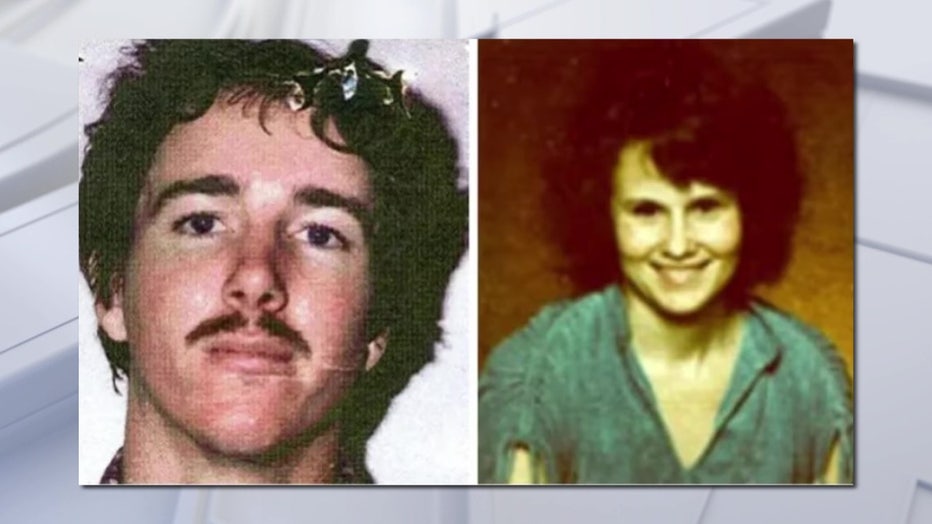 Police say that Donald Santini is the suspect in a 1984 murder. His fingerprints were found on a strangled womans body.