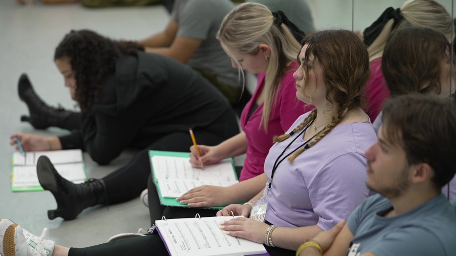 Students learn a full production in three weeks at the summer camp.