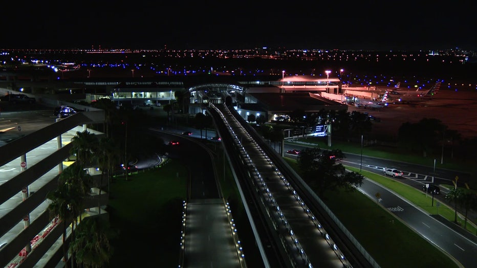 TPA officials say the weather caused an unprecedented power outage.