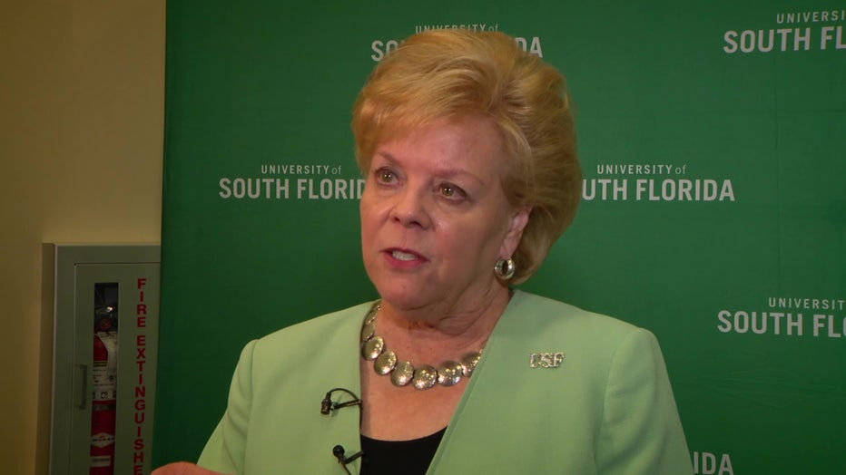 USF President Rhea Law says that this is a major achievement for a public university.