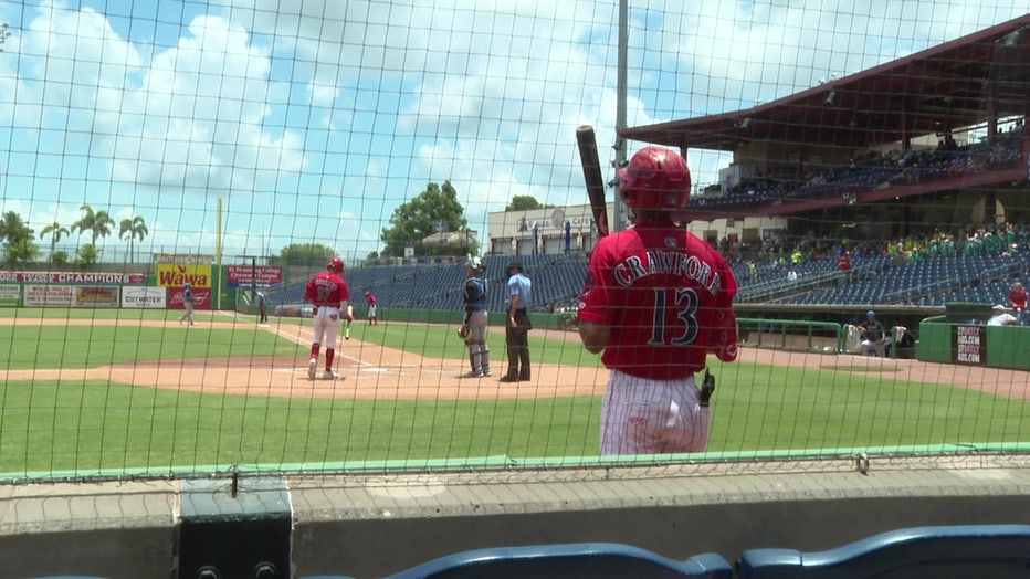Threshers' Justin Crawford following in father's footsteps