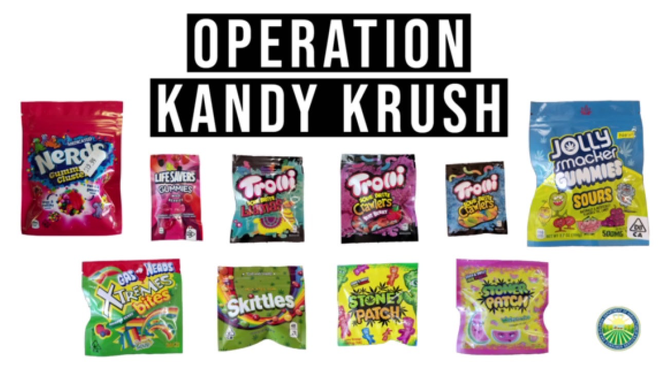 "Operation Kandy Krush" finds 475 stores illegally selling THC products marketed to kids - Vimarsana News