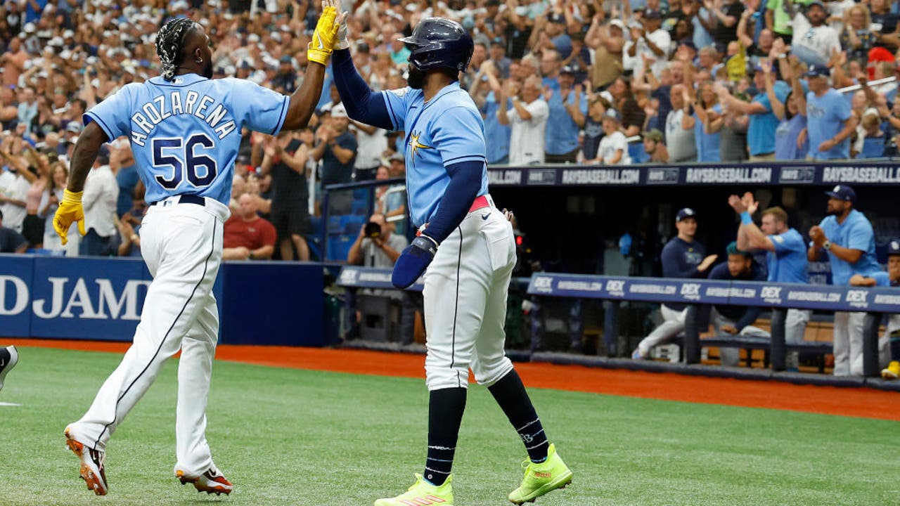 Paredes and Díaz homer as Rays stop seven-game skid with 10-4 win over  Braves