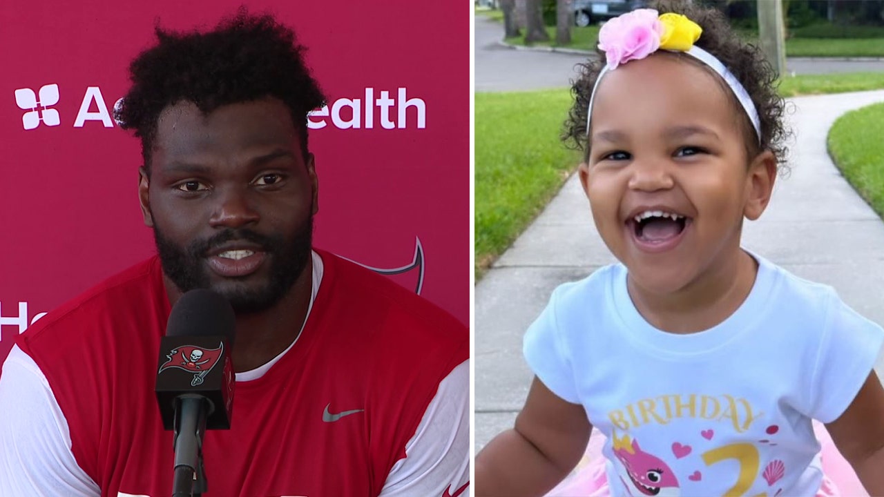 Tampa Bay Buccaneers Player Shaq Barrett's 2-year-old Daughter