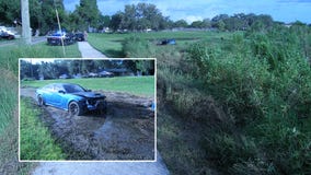 FHP: Driver crashes into ditch while trying to flee from troopers in Polk City