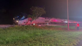 Lakeland train derailment victims sue 3 trucking companies after crash