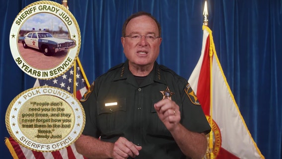 Grady Judd limited edition coins celebrate sheriff’s 50 years in law enforcement