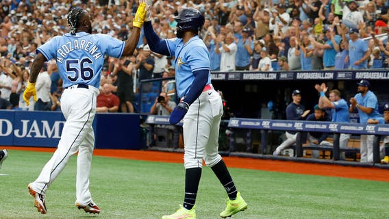 Paredes and Díaz homer as Rays stop seven-game skid with win over Braves