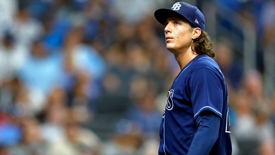 Tyler Glasnow goes 7 strong innings, Brandon Lowe homers to help Rays beat Marlins 4-1