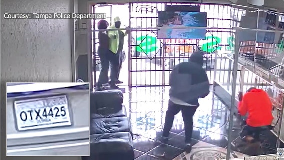 Video: Tampa jewelry store employee shoots at armed robbery suspects