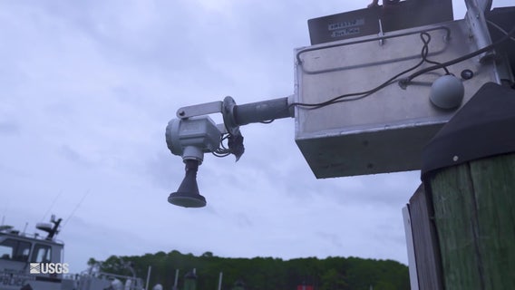 USGS water sensors capture lifesaving data in real-time during hurricanes