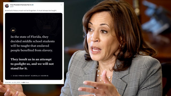 V.P. Harris to speak out against Florida’s Black history curriculum during visit to Sunshine State