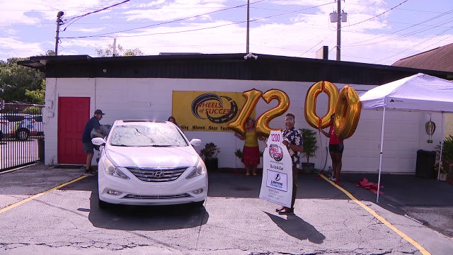 Tampa non-profit helps woman afford car