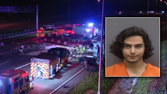 Wrong-way DUI driver causes multi-vehicle crash shutting down westbound I-4 for hours: FHP