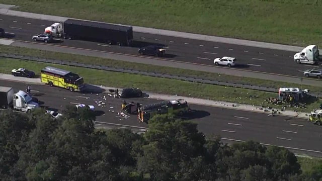 FHP: 1 killed in multi-vehicle crash that snarled traffic on I-4 for hours