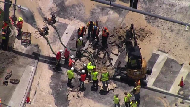 Lanes close in Tampa for water main break repairs