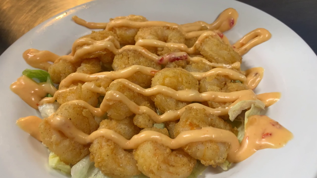The Blue Gator's recipe for Bang Bang Shrimp