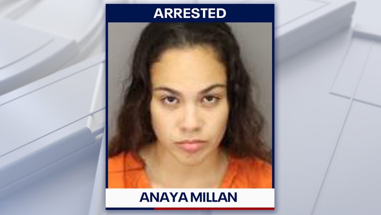 Anaya Millan mugshot courtesy of the Pinellas County Sheriff's Office. 
