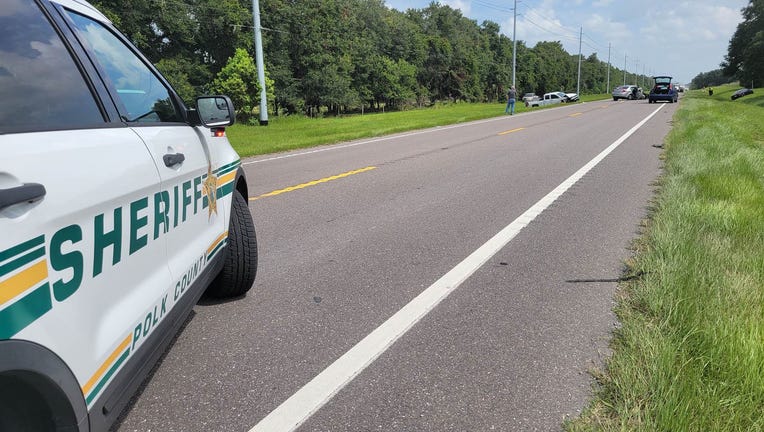 Deputies are investigating a fatal crash that happened in Polk County on Monday. Courtesy: Polk County Sheriffs Office