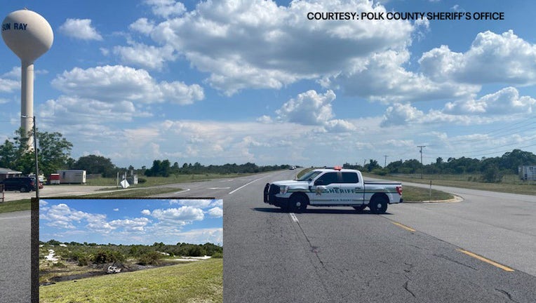 A fatal single-vehicle crash happened near Sun Ray on Sunday Afternoon. Courtesy: Polk County Sheriff’s Office