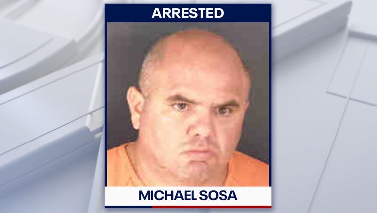 Michael Sosa is facing 40 counts of possession of child pornography.