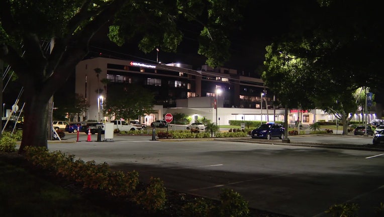 Exterior shot of HCA Florida Largo Hospital. 