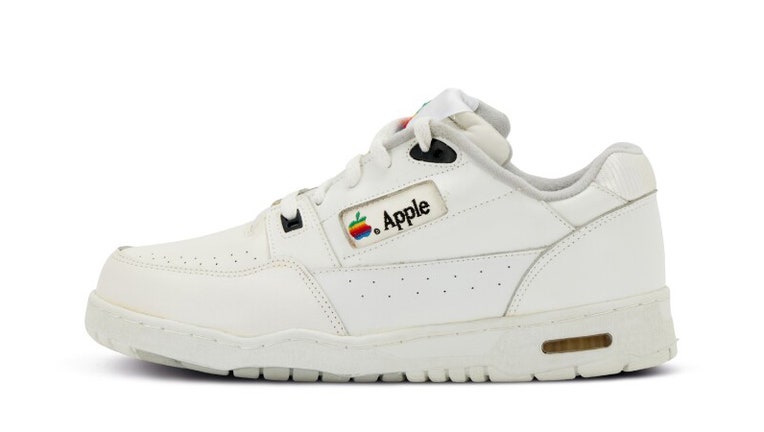 Apple - white Apple shoes on sale for $50K: Here's why the 'ultra rare