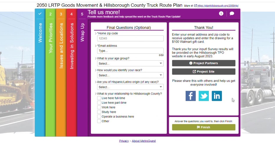 Plan Hillsborough's survey will be available until the end of July.