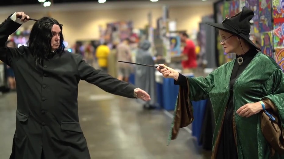 Harry Potter fans can dress as their favorite characters and shop at their favorite vendors.