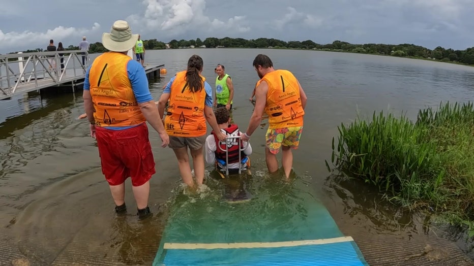 Volunteers enjoy being able to help make life a little more special for children with disabilities.