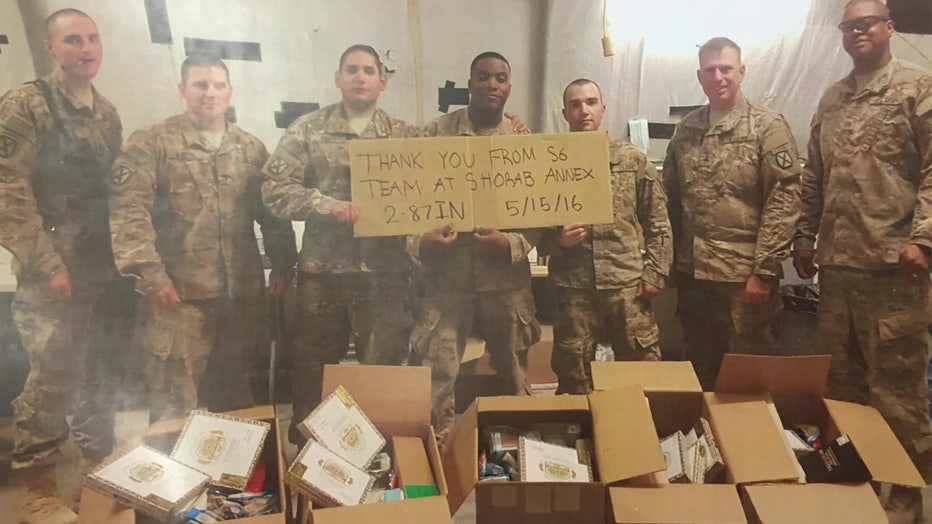 Troops are thankful for all that the non-profit has accomplished.