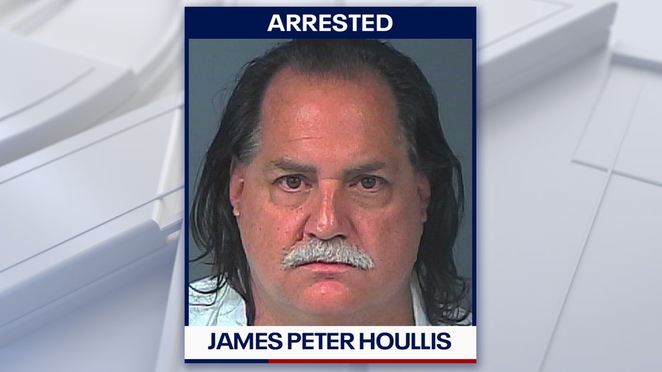 James Peter Houllis mugshot courtesy of the Hernando County Sheriff's Office. 