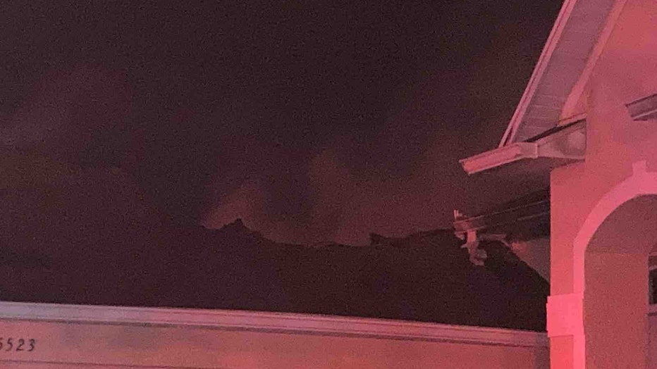 Lightning Strike Sparks Spring Hill House Fire: HCFR | FOX 13 Tampa Bay