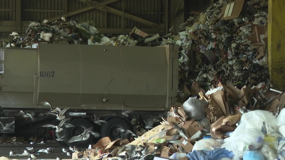 Trash is piling up at a Pinellas County landfill. 