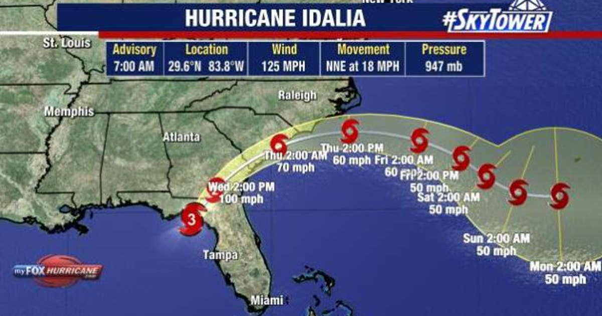 Hurricane Idalia updates: Storm downgraded to Category 3 ahead of ...