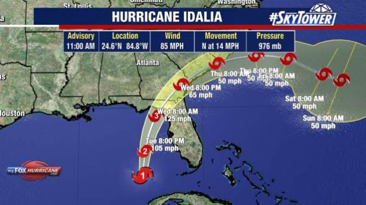 Hurricane Idalia forms in Gulf, expected to rapidly intensify before landfall in Florida - Vimarsana News