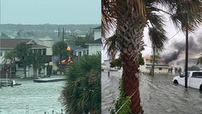 Hurricane Idalia storm surge prevents firefighters from reaching burning home in Hernando Beach: HCFR