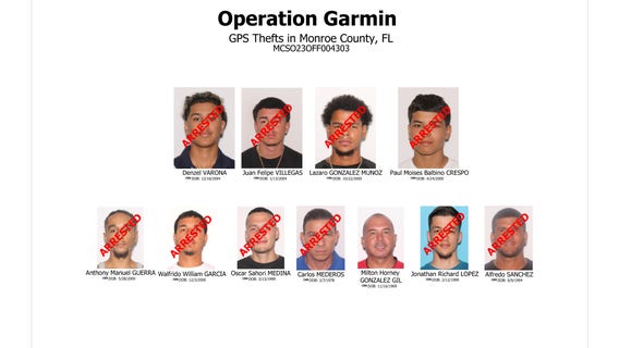 10 arrested in statewide $4 million 'sophisticated' boat GPS theft ring
