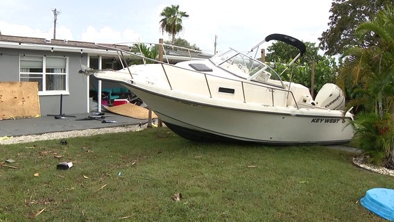 Clean up efforts underway after Hurricane Idalia for Pasco County residents