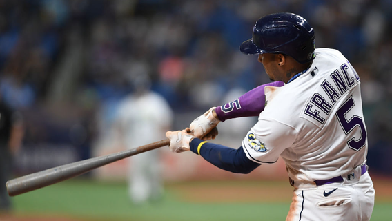 Franco homers in bottom of the 9th in Rays 9-8 win over the Guardians