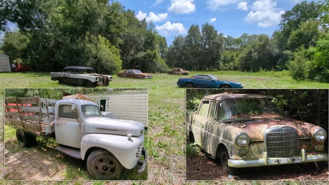 Antique cars, collectibles that have been on Valrico land for decades to go up for auction