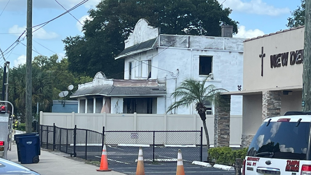 One person injured in Ybor Heights fire, officials say