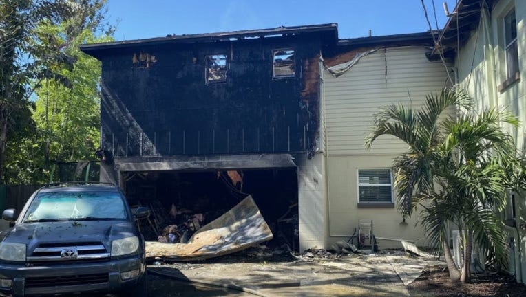 St. Petersburg Fire Rescue responded to an apartment fire on Tuesday afternoon.