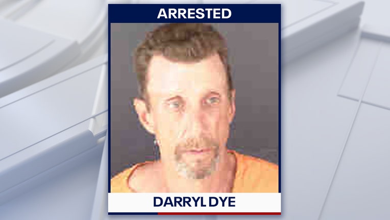 Darryl Dye mugshot courtesy of the Sarasota County Sheriff's Office. 