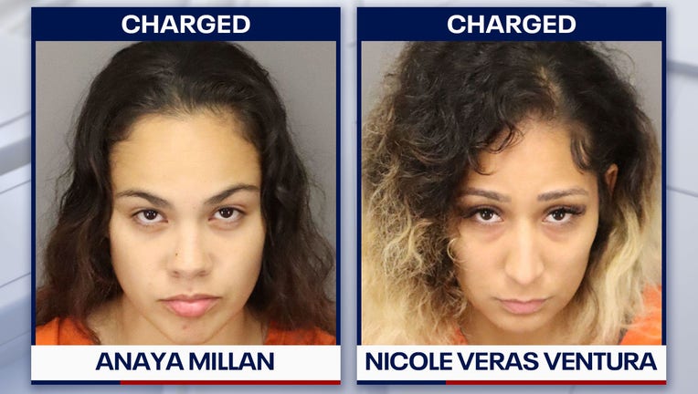 Nicole Ventura and Anaya Millan were both charged after a fatal hit-and-run. Courtesy: Pinellas Police Department